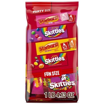 SKITTLES Original, SKITTLES Wild Berry & STARBURST Original Party Size, 20.13 Oz