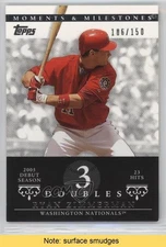 2007 Moments & Milestones Ryan Zimmerman (2005 Debut Season 23 Hits) READ 0b5