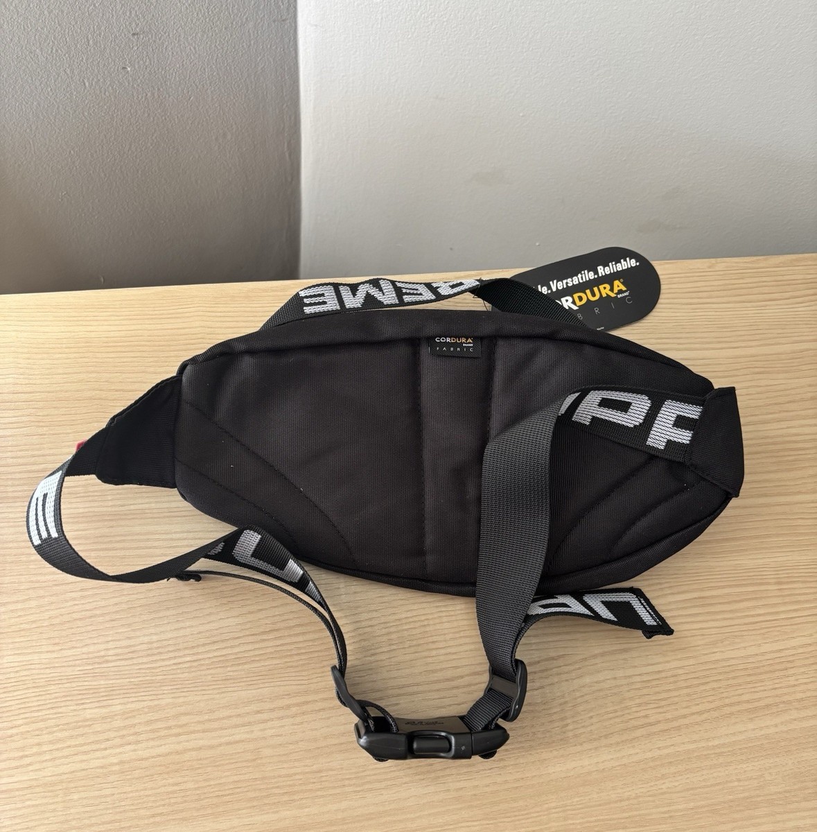 Brand New Supreme Waist Bag (SS18) Black Authentic With Tags | eBay