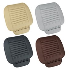 Car Seat Cushion Comfortable Cover Four Seasons Carbon Interior PU Leather Pad