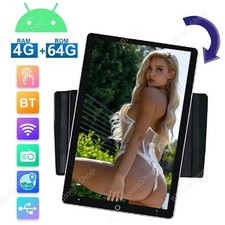 10.1'' Vertical Car Stereo Radio Android 15 2 DIN FM Touch Screen GPS BT 4 64GB