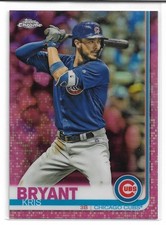 2019 Topps Chrome - Kris Bryant #25 Pink Refractor