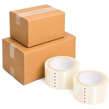 Clear Sealing Packing Tape Hot Melt Adhesive 1.7 Mil 24 Rolls 3 in x 110 yd