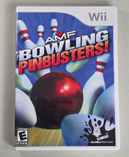 AMF Bowling Pinbusters! – Nintendo Wii – 2007 – CIB – Manual Included – Family