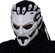 Punk Full Face Mask,Futuristic Mechanical Sci-Fi Mask, Cosplay Halloween Costume