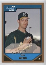 2007 Bowman Prospects Gold Ryan Webb #BP110 0l2