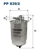 Filtron Kraftstofffilter FüR Seat Skoda Vw
