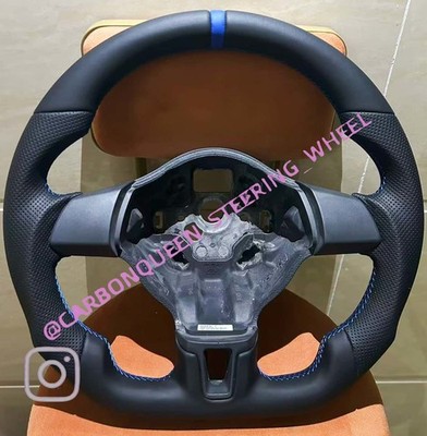 VW MK6/ Golf 6 / Tiguan/Touran/Caddy/Polo/JETTA  LEATHER STEERING WHEEL/BLUE 