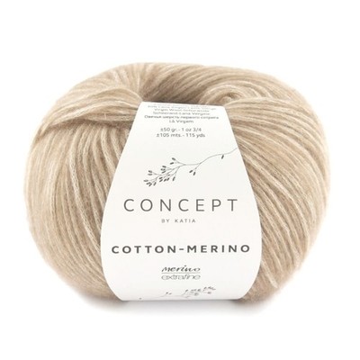 Katia Concept Yarn ::Cotton-Merino #147:: Camel