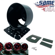 60mm 2.36" Inch Universal Black Gauge Pod Mount Tilting Holder - Fast USA SHIP