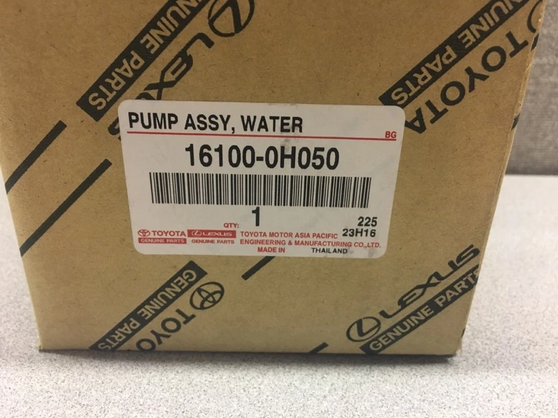 Conjunto de bomba de agua Scion xB 2008-2015 original OEM (ver detalles) Foto 3 de 4