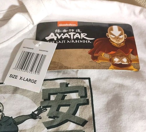 Avatar The Last Airbender Nickelodeon Cartoon Anime T Shirt XL Runs Small - Picture 4 of 6