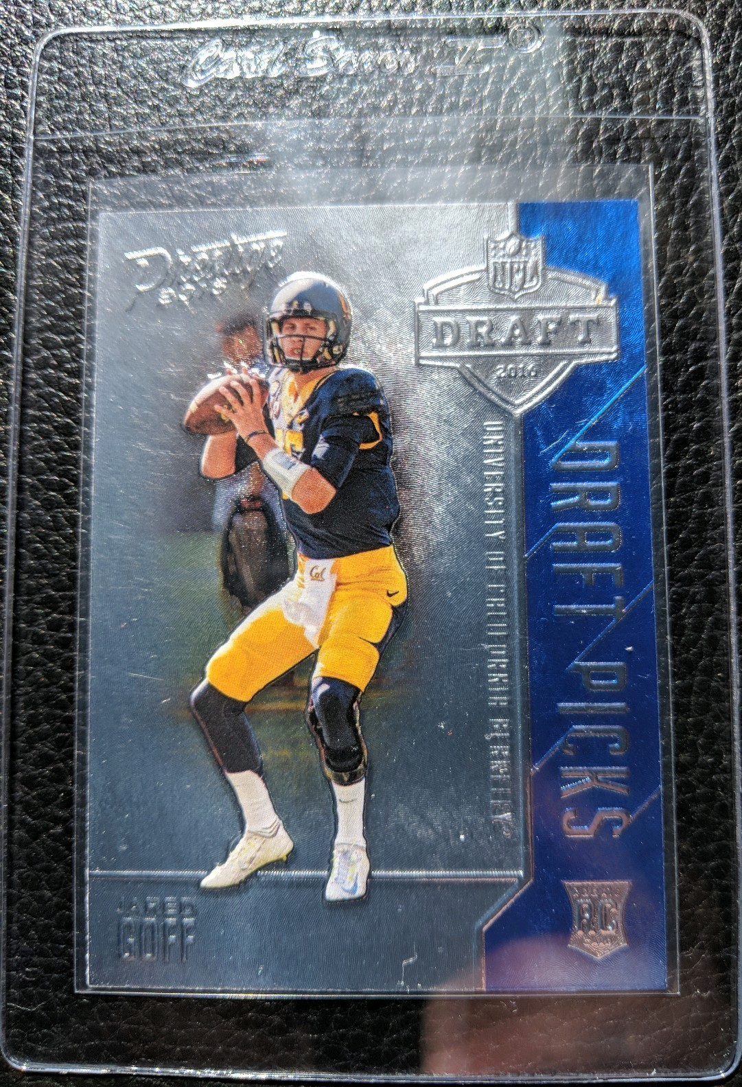 2016 PANINI PRESTIGE DRAFT PICKS FOIL #1 JARED GOFF ROOKIE CARD RC