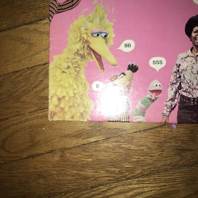 Vintage 1974 Sesame Street Letters and Numbers Too! LP Vinyl