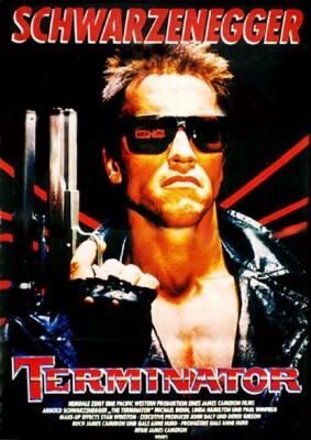 Terminator  - Film - Poster DIN A3 (A15)