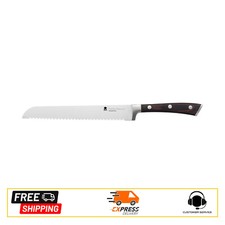 MASTERPRO by Carlo Cracco coltello Pane da cucina 20cm in acciaio doppia forgiat