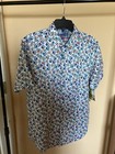 Robert Graham Mens Button Down T-Shirt Size Medium