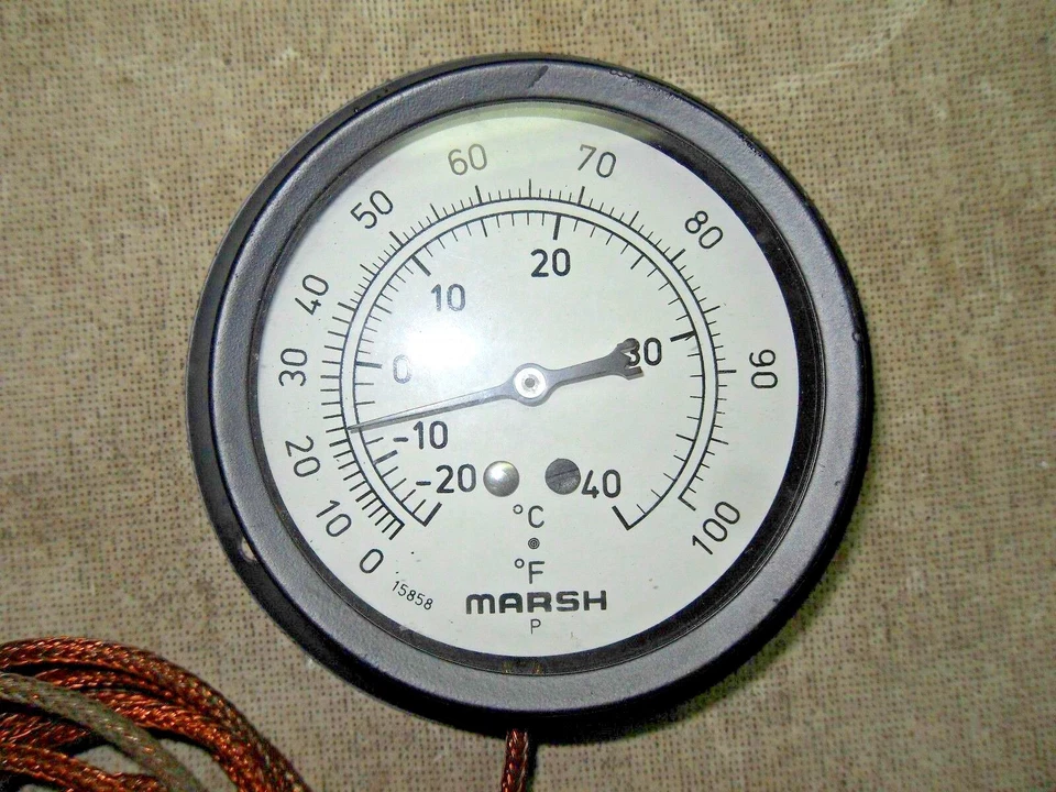 Interruptor de temperatura Marsh 0-100 grados F Foto 2 de 4