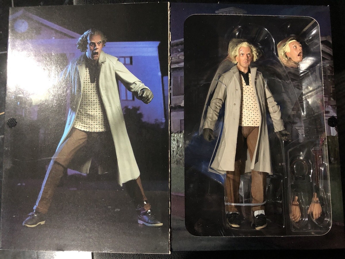 NECA Back to the Future 35th Anniversary Ultimate Doc Brown Action