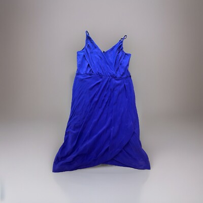 Yumi Kim Jayne Dress Silk YK-370 Sapphire Blue Tank Medium