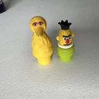 Vtg Fisher Price Little People Sesame Street, Big Bied & Bert 2 Piece Lot 👀