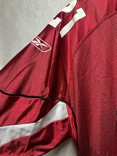 Maglietta Antrel Rolle #21 Arizona Cardinals NFL Reebok 2XL rossa - Foto 5 di 7