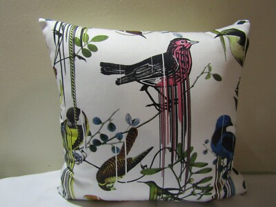 Designers Guild & Christian Lacroix Birds Sinfonia Perce Neige Cushion Cover  D2