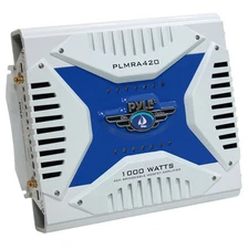 Pyle PLMRA420 4 Channel 1000 Watt Marine Amplifier