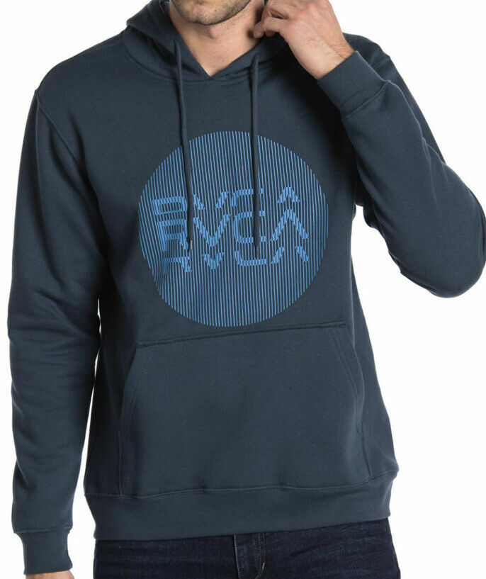 Мужская толстовка с капюшоном RVCA Cut Motors ТЕМНО-СИНИЙ MED 7590₽