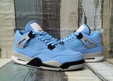 Jordan 4 Retro University Blue UNC Men's All Size US 7-12
