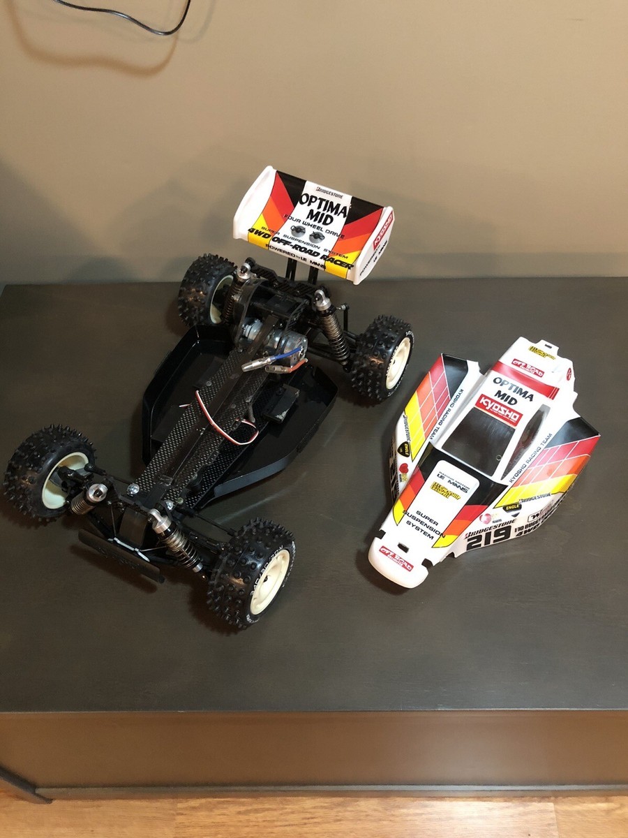 Kyosho OPTIMA MID ラジコンカー Amazon.com: Kyosho Optima Mid Vintage Buggy KYO30622 Cars