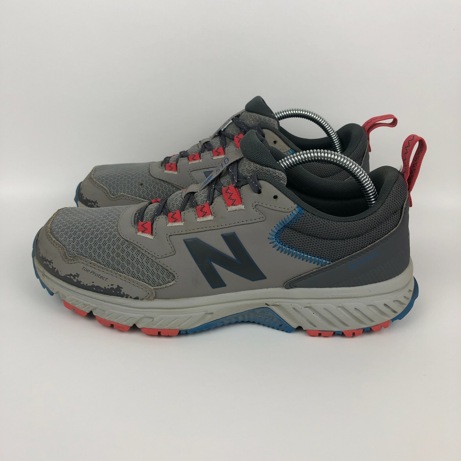 New Balance 510 v5 Trail Running Shoe Gray Multicolor Mens Size 9.5