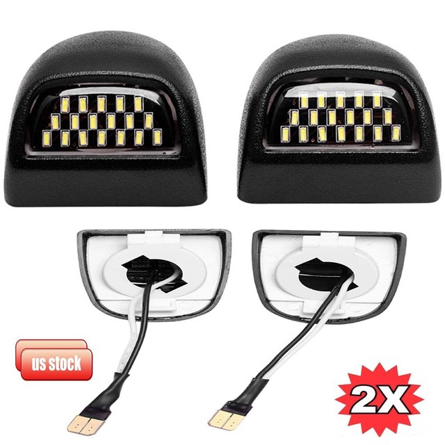 Pair 20002006 Chevy Tahoe Suburban GMC Yukon XL LED License Plate