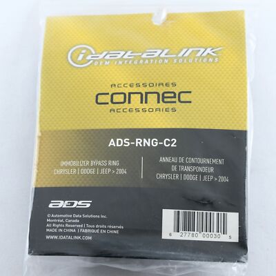 Idatalink ADS-RNG-C2 Immobilizer Bypass Ring 