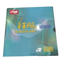 Blue Sponge DHS Hurricane 3 Neo National Table Tennis Rubber H3 Black USA SELLER
