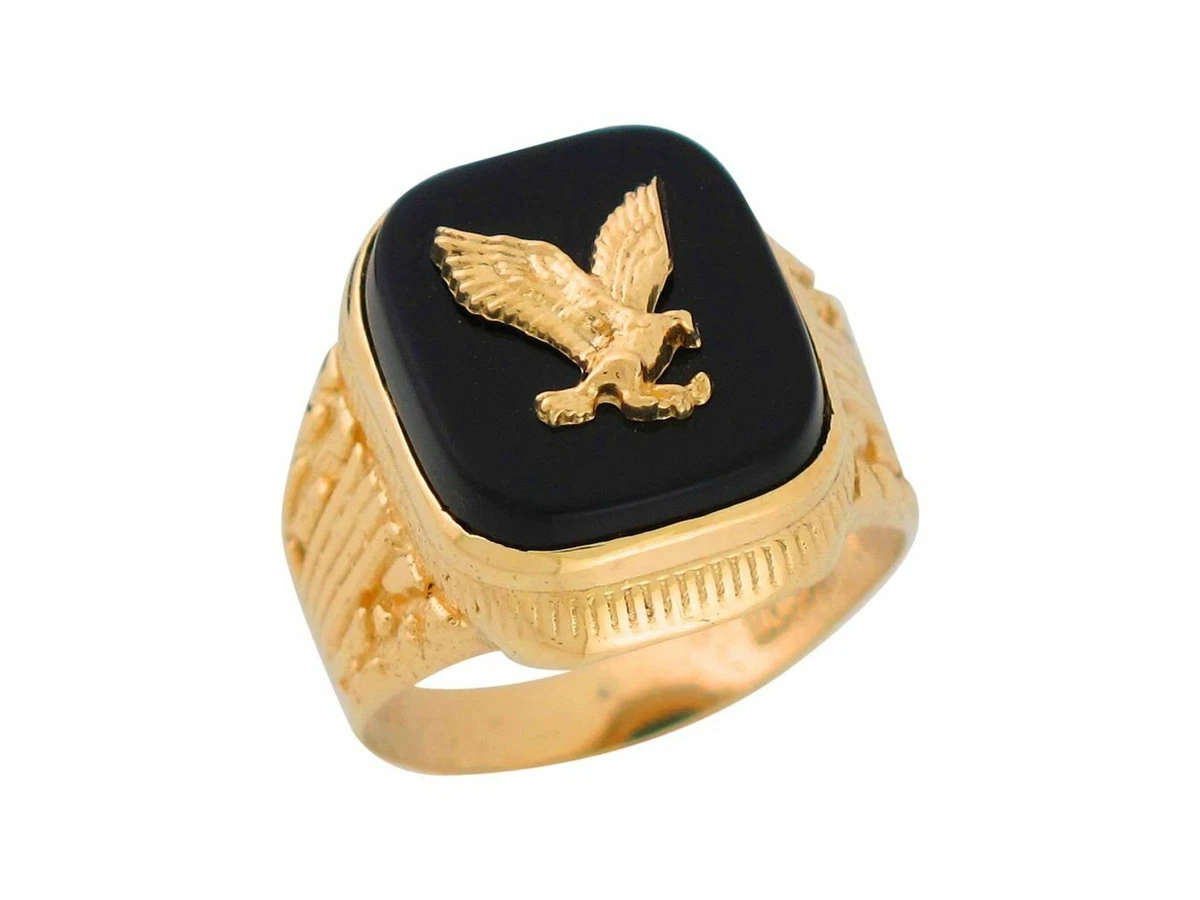 Onyx eagle ring deals