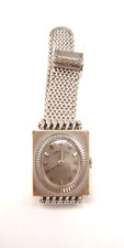 RELOJ PULSERA LORD ELGIN DE COLECCIÓN MUJER FUNCIONANDO 10K GF BISEL MALLA CORREA 17J 977