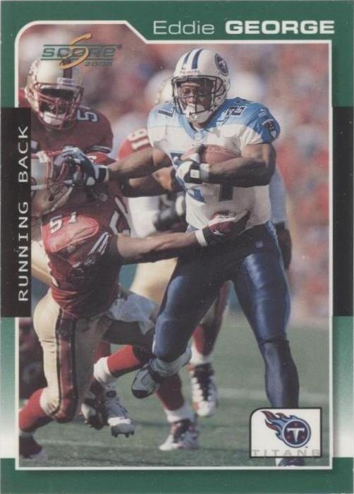 2000 Score Eddie George #203 - 1 of 1