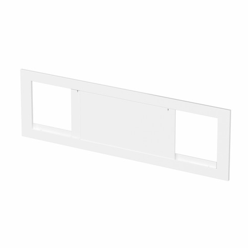 1700 Side Front Storage Bath Panel for Straight Baths Lockable Modern MDF White - Picture 7 of 14