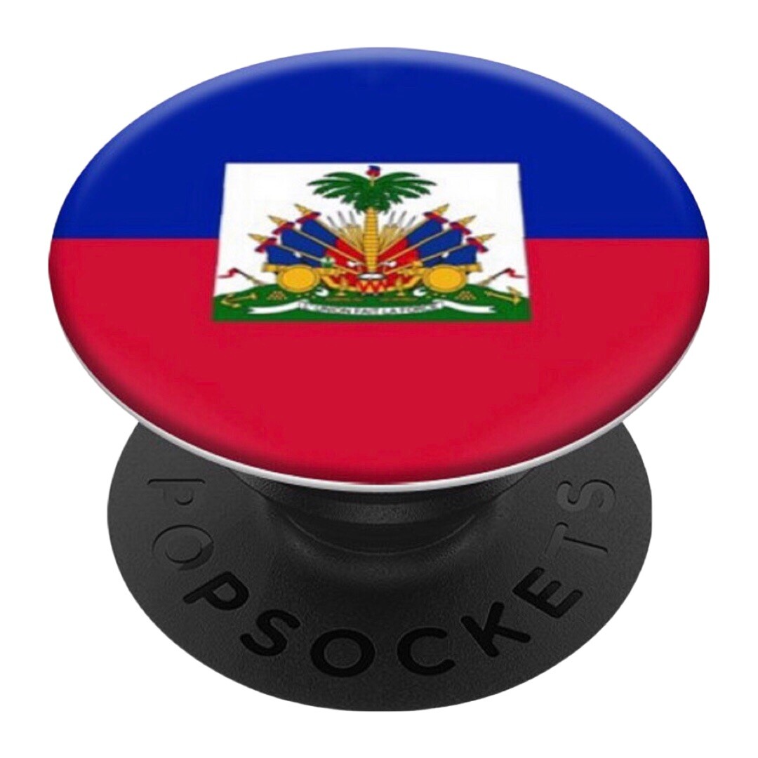 Haitian Flag Popsocket Popgrip-image