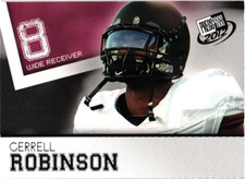 2012 PRESS PASS FOOTBALL GERRELL ROBINSON RC ROOKIE $0.99 VALUE BOX