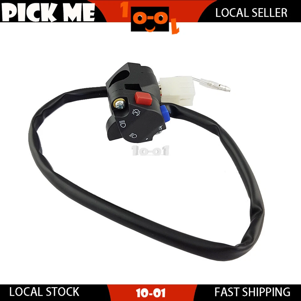 Panel de bloque de interruptor de apagado de bocina de faros para KTM 530 EXC 8560J6 2010 Foto 2 de 3