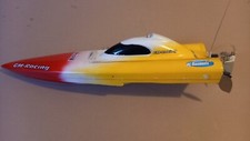 Rennboot - Power Boat - MHZ - fahrfertig mit Brushless Motor, Regler, Servo