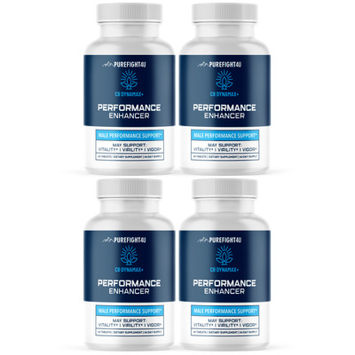 CB Dynamax+ Performance Enhancer Support for Ultimate Vigor & Strength 4 Bottles