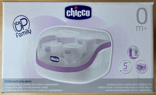 Chicco Dampfsterilisator für die Mikrowelle // Lila // ( Nur 2x verwendet ) - Bild 5 von 10