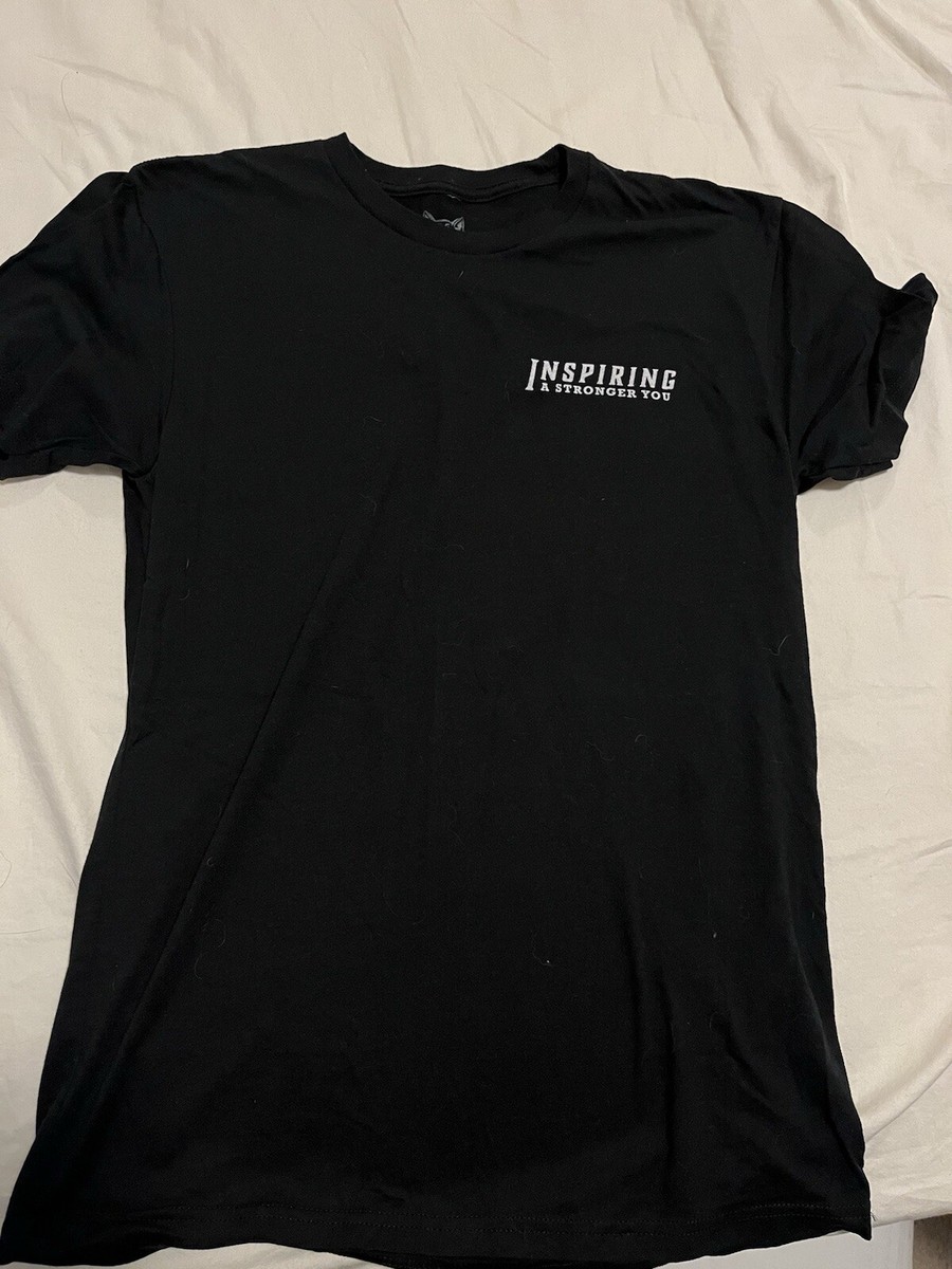 Inspiring A Stronger You Shirt Powerlifting GBT Nori SBD A7 Small