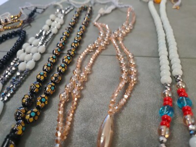 Lot De Bijoux Anciens Et Fantaisie Vintage - Colliers Et Divers - Rare, Occasion (réf. R54)