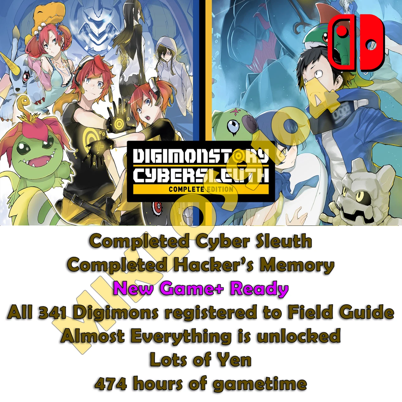 Digimon Story Cyber Sleuth - Nintendo Switch Save Bosnia and 