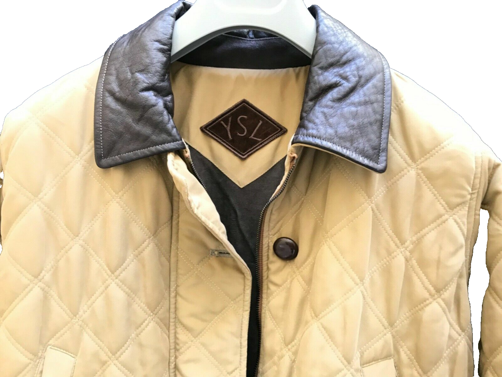 ABBIGLIAMENTO LUSSO FIRMATO GIACCA GIACCONE CAPPOTTO FIRMA YVES SAINT LAURENT