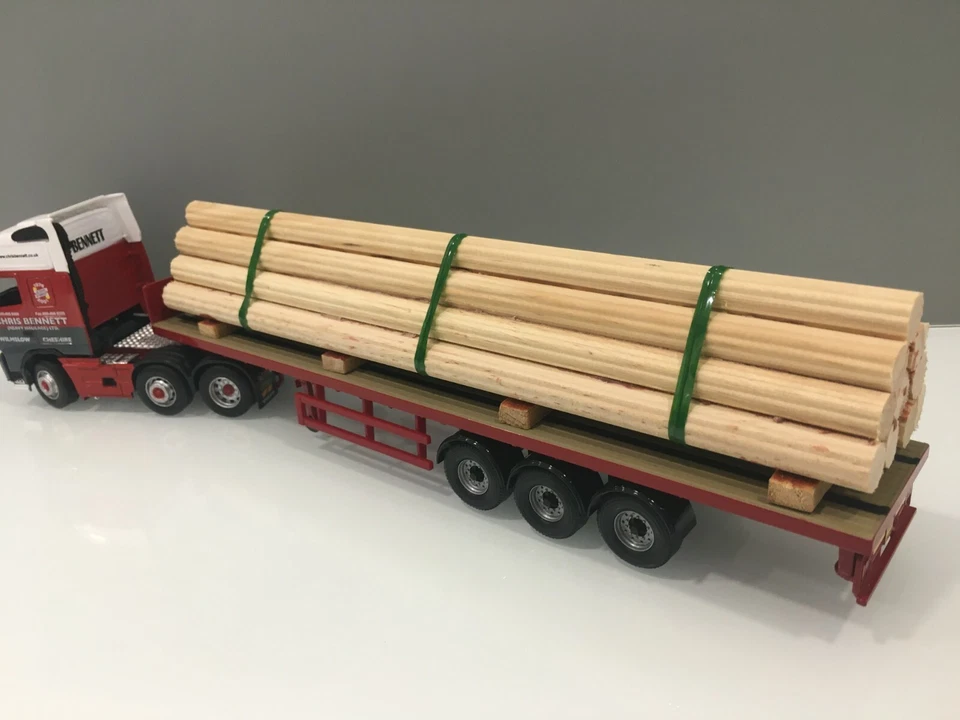 CARGA DE MADERA PARA CAMIONES REF 1 ESCALA 1/43- 1/50 CAMIÓN NO INCLUIDO - Imagen 2 de 3